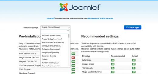 Установка Joomla на сервер!